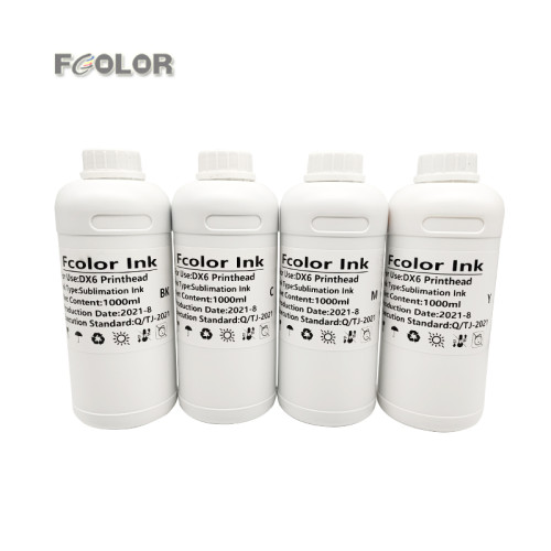 Fcolor Wholesale Water Based Printing Sublimation Ink for Epson DX5 5113 DX6 4720 Printer