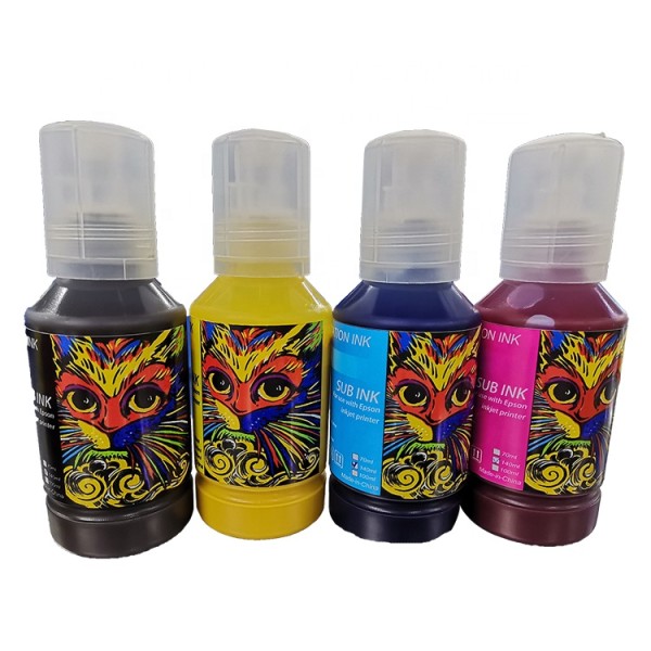 Fcolor Excellent Vibrant Sublimation Ink Refill Ink 104 for Epson EcoTank ET-2700 ET-2710 ET-2714