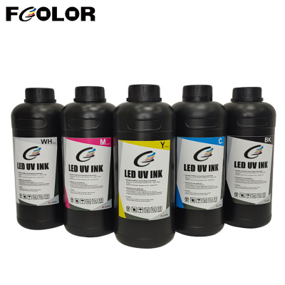 FCOLOR Factory Customization UV Ink For Ricoh G5 G6 UV Printer | wholesale LED UV Ink