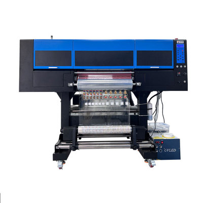 Fcolor Roll to Roll 60cm AB UV Dtf Printer with Laminator for Epson i3200 Dtf Machine