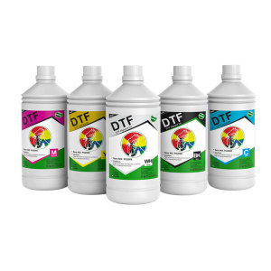 FCOLOR DTF Pet Film White Transfer Pigment DTF Ink for i3200 DTF Printer T-shirt Transfer Printing