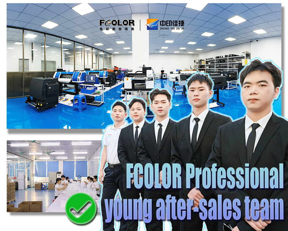 FCOLOR professional young after-sales team