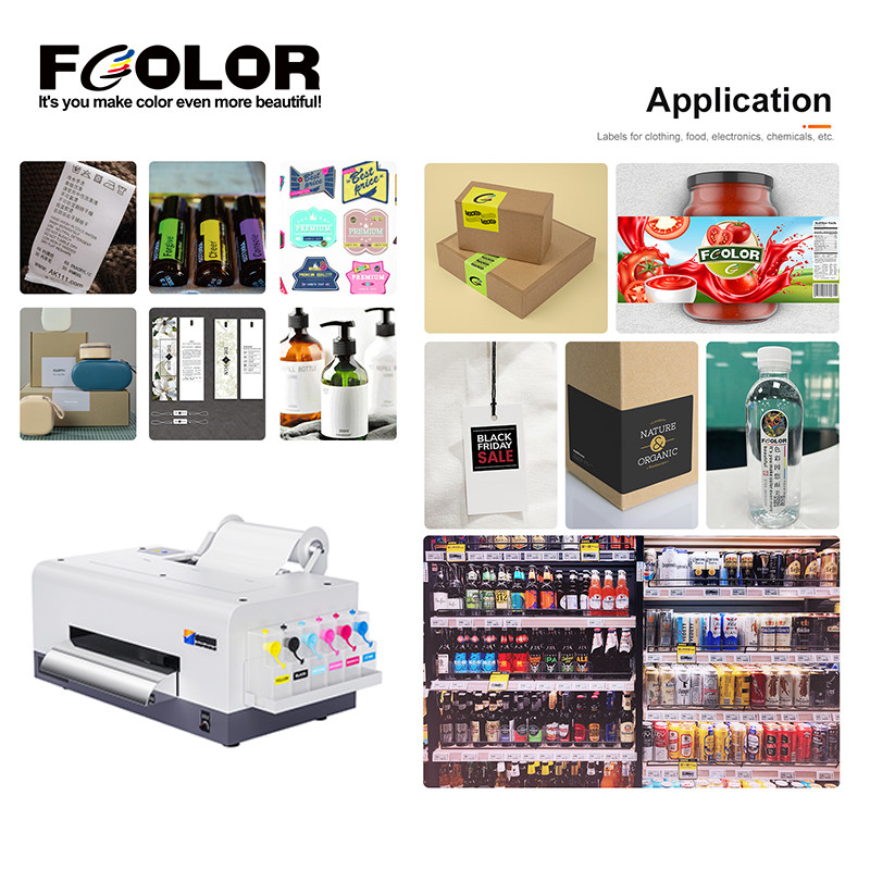 The fcolor A3 label printer can be used in a very wide range of fields!