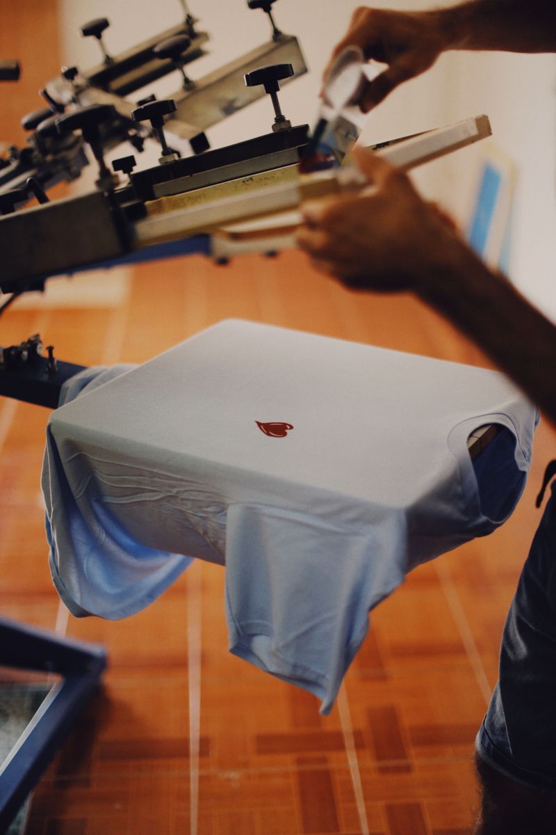 DTF printer detail and printing process