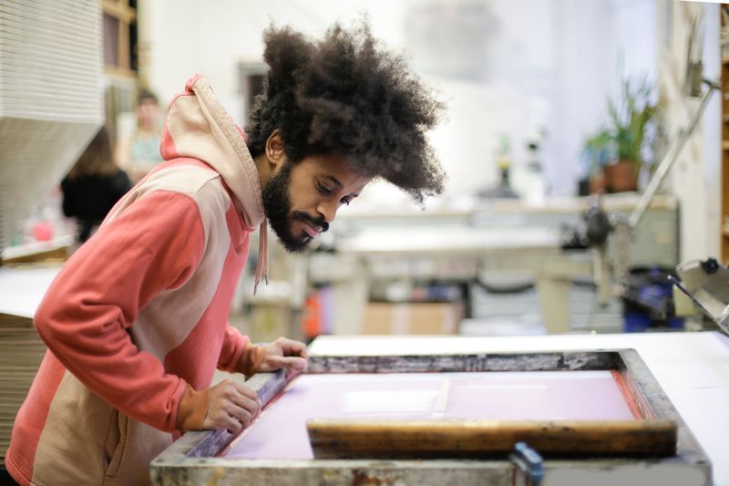 Screen printing textile production comparison