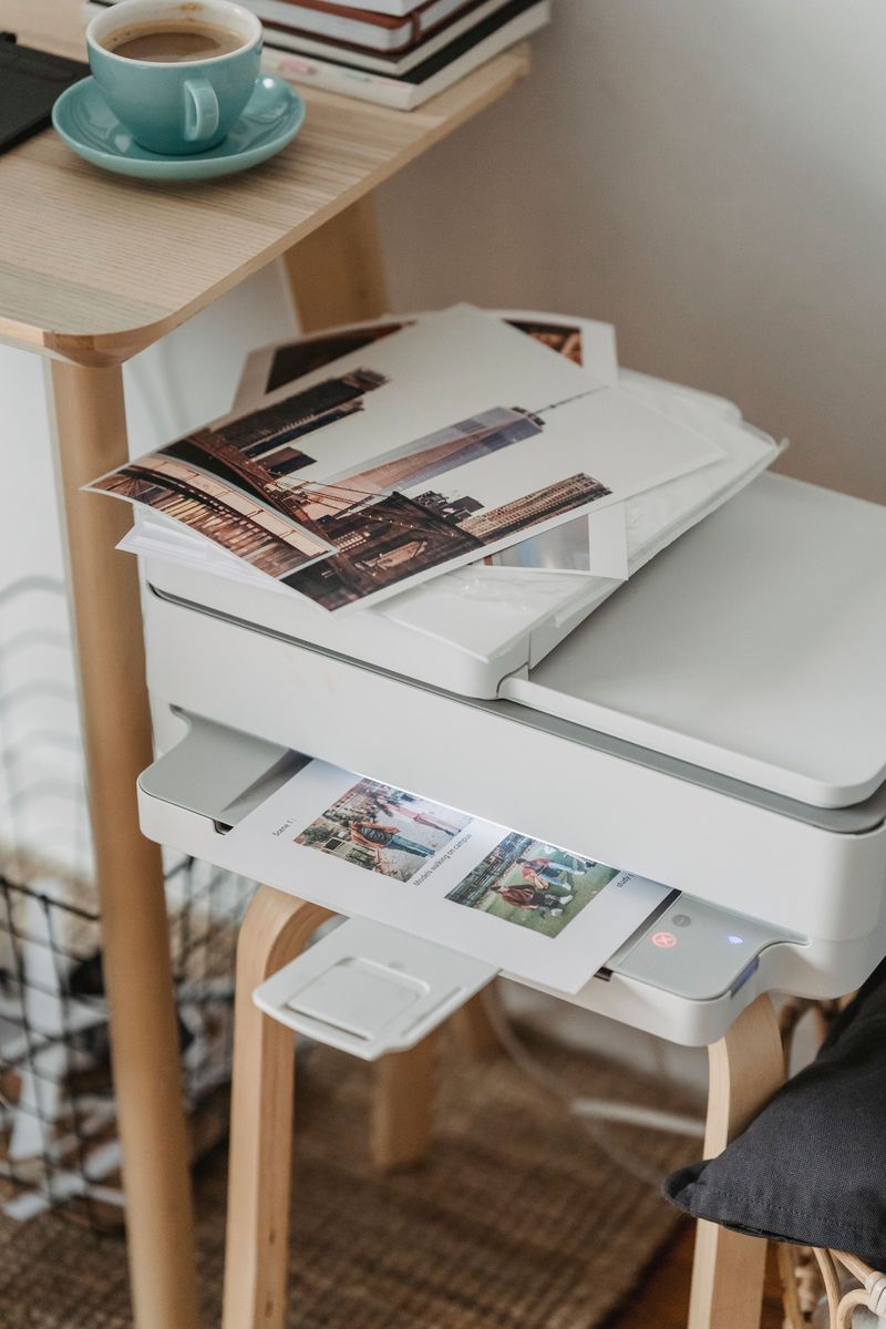 DTG printer in professional print shop