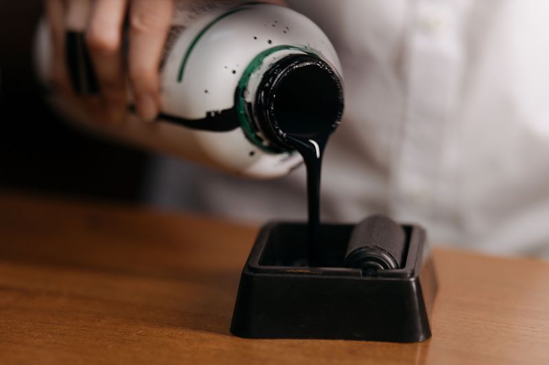 printing ink bottles