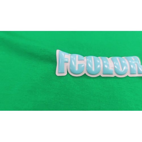 UV Thick Label Transfer on Garments: How FCOLOR Builds 3D Raised Brand Logos for Apparel