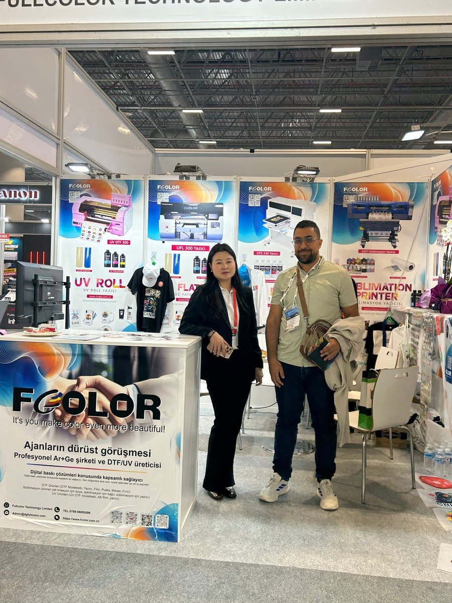 FCOLOR at SIGN ISTANBUL 2026: DTF and UV DTF Printer Lines