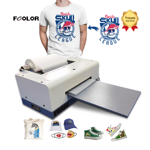 Procolored A3 DTF Printer with Roll for Tshirts Hoodies Leather Clothes T-shirt  Printing Machine Heat Transfer PET Film Printers 