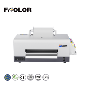 FCOLOR Hot Sale 6 Color Label Printer Roll To Roll Inkjet A3 Label Printer