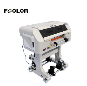 ZYJJ UV300-PRO 30cm UV DTF Crystal Label Printer — DX7 Printhead, Auto Peeling & Laminating, Roll-to-Roll