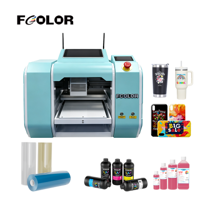 A3 UV Flatbed Printer ZYJJ-UV3050 | 30×50cm LED-UV Direct to Substrate