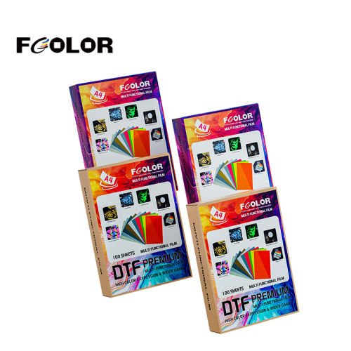a3 a4 single or double Different types of functional DTF Transfer Film