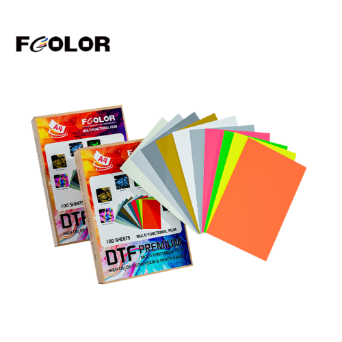a3 a4 single or double Different types of functional DTF Transfer Film