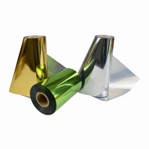 Película Mylar aluminizada metalizada coloreada