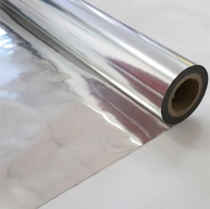 Papel de aluminio laminado PET