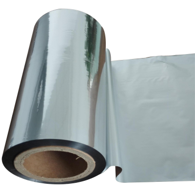 Rollo de película de mylar aluminizado con lámina metalizada para embalaje y laminación