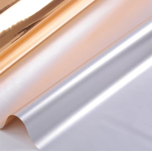 Película BOPET metalizada recubierta de PE de color dorado