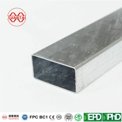 galvanized rectangular steel tube |accept ODM OEM OBM