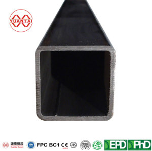 HFW Black Square Hollow Section Factory Quote China YuantaiDerun Group