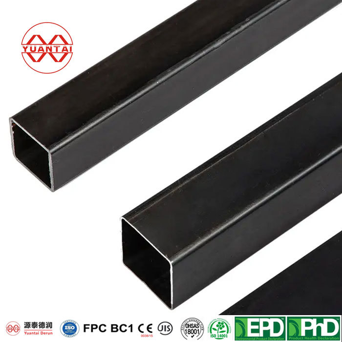 HFW Black Square Tube Quote China Mill Yuantaiderun