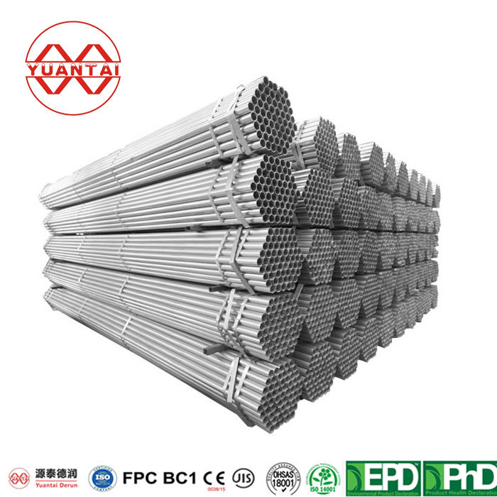hot dip galvanized round steel hollow section factory