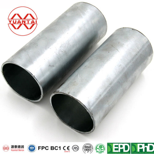 Pre galvanized round steel hollow sections manufacturer