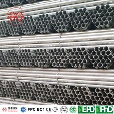 Pre galvanized round steel hollow section factory