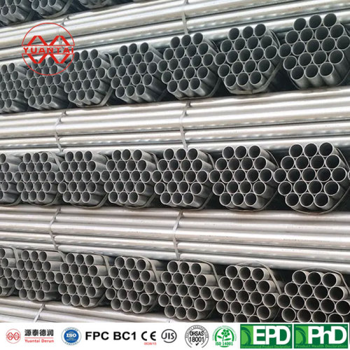 Pre galvanized round steel pipe manufacturer