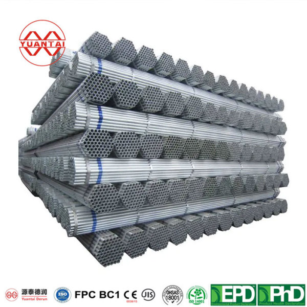 OEM Pre galvanized round steel pipe mill