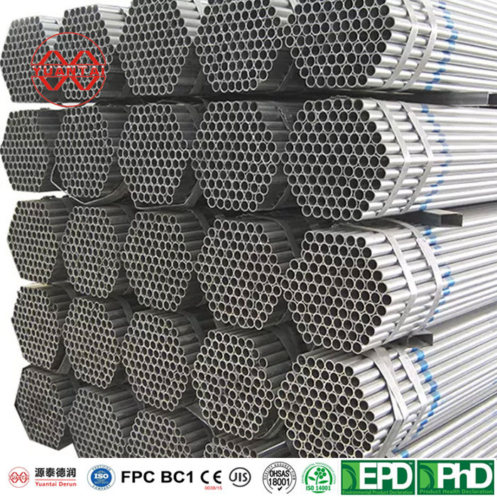 OBM Pre galvanized round steel pipe mill