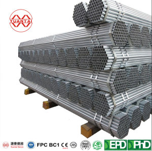 China GI round steel pipe manufacturer yuantaiderun