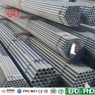 OBM Pre galvanized round steel pipe manufacturer