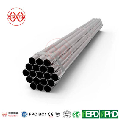 hot galvanized round steel hollow section manufacturer