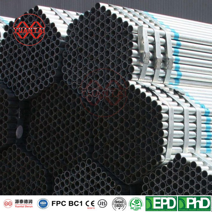 hot galvanized round hollow section factory