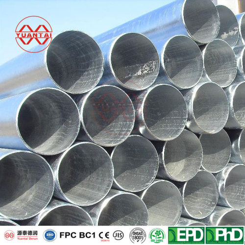 hot dipped galvanized steel pipe factory