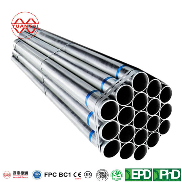 wholesale hot galvanized steel tube factory
