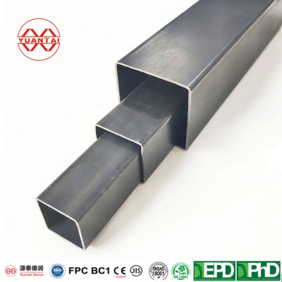 China ERW rectangular Steel tubes yuantaiderun