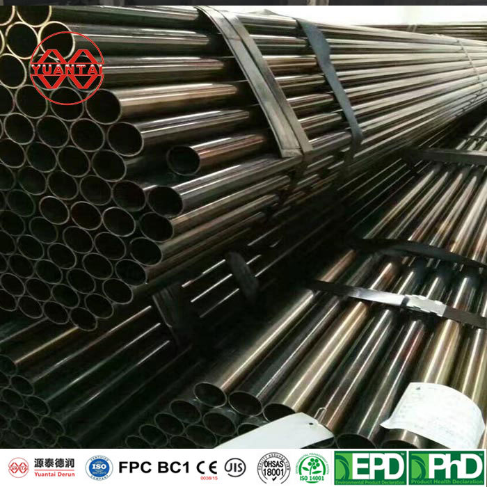 wholesale ERW steel pipe manufacturer yuantaiderun
