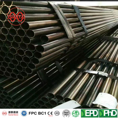 wholesale ERW steel pipe manufacturer yuantaiderun