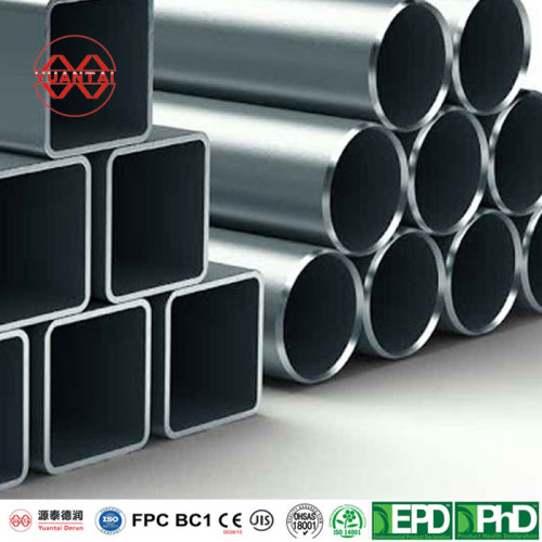 Hot dip galvanized square pipe for prefabricated steel construction
