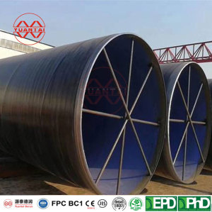 large diameter spiral welded steel pipe manufacturer yuantaiderun