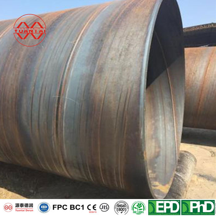 large diameter SSAW steel pipe