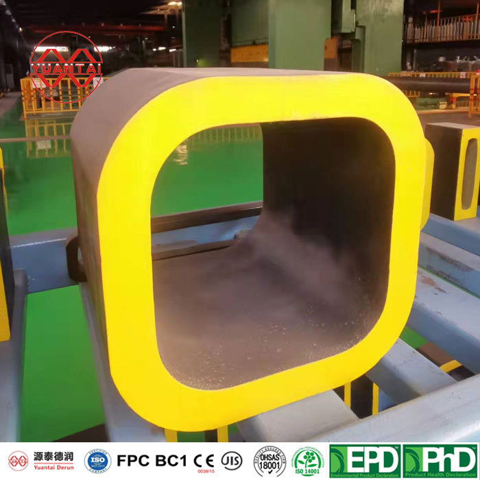 big size square steel tube manufacturer yuantaiderun (accept OEM customization)