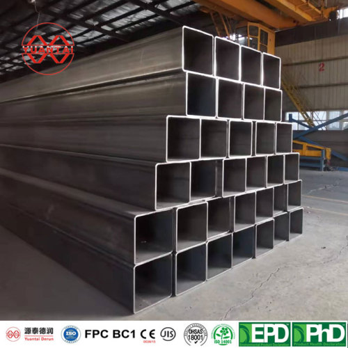 big rectangular tube factory yuantaiderun (accept OEM customization)