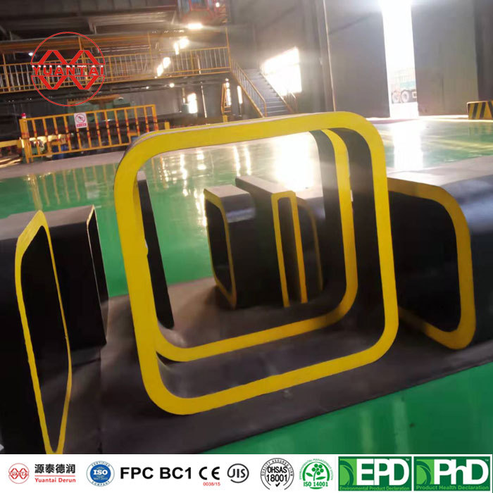 big rectangular tube factory yuantaiderun (accept OEM customization)