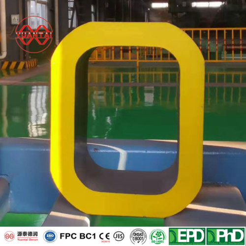 rectangular pipe manufacturer yuantaiderun (accept OEM customization)