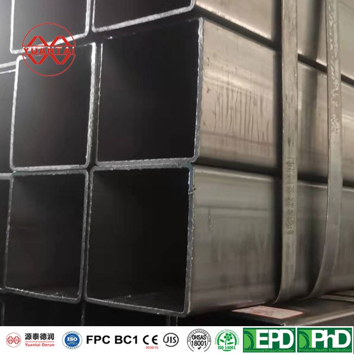 Building square steel pipe manufacturer China yuantaiderun