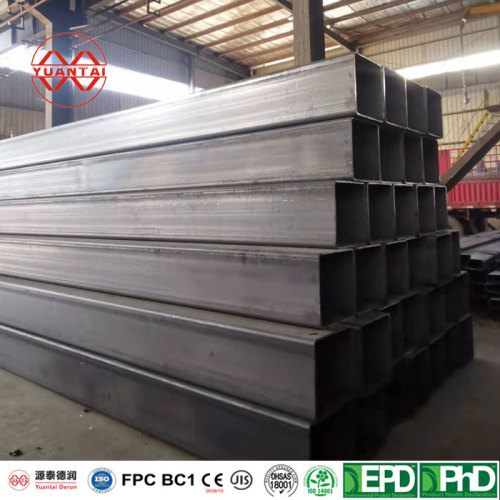 Engineering square steel pipe manufacturer China yuantaiderun